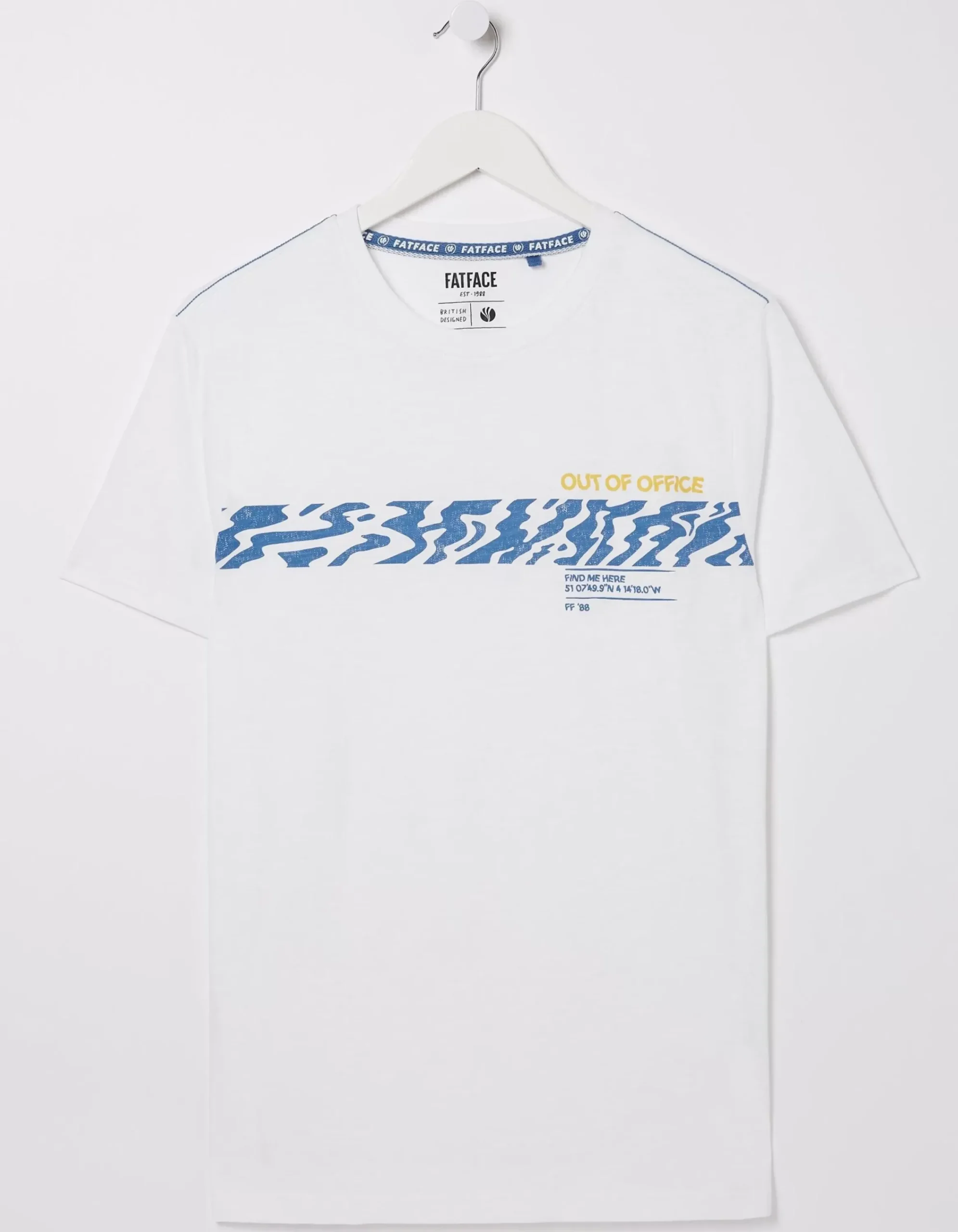 Men FatFace T-Shirts|Out Of Office T-Shirt