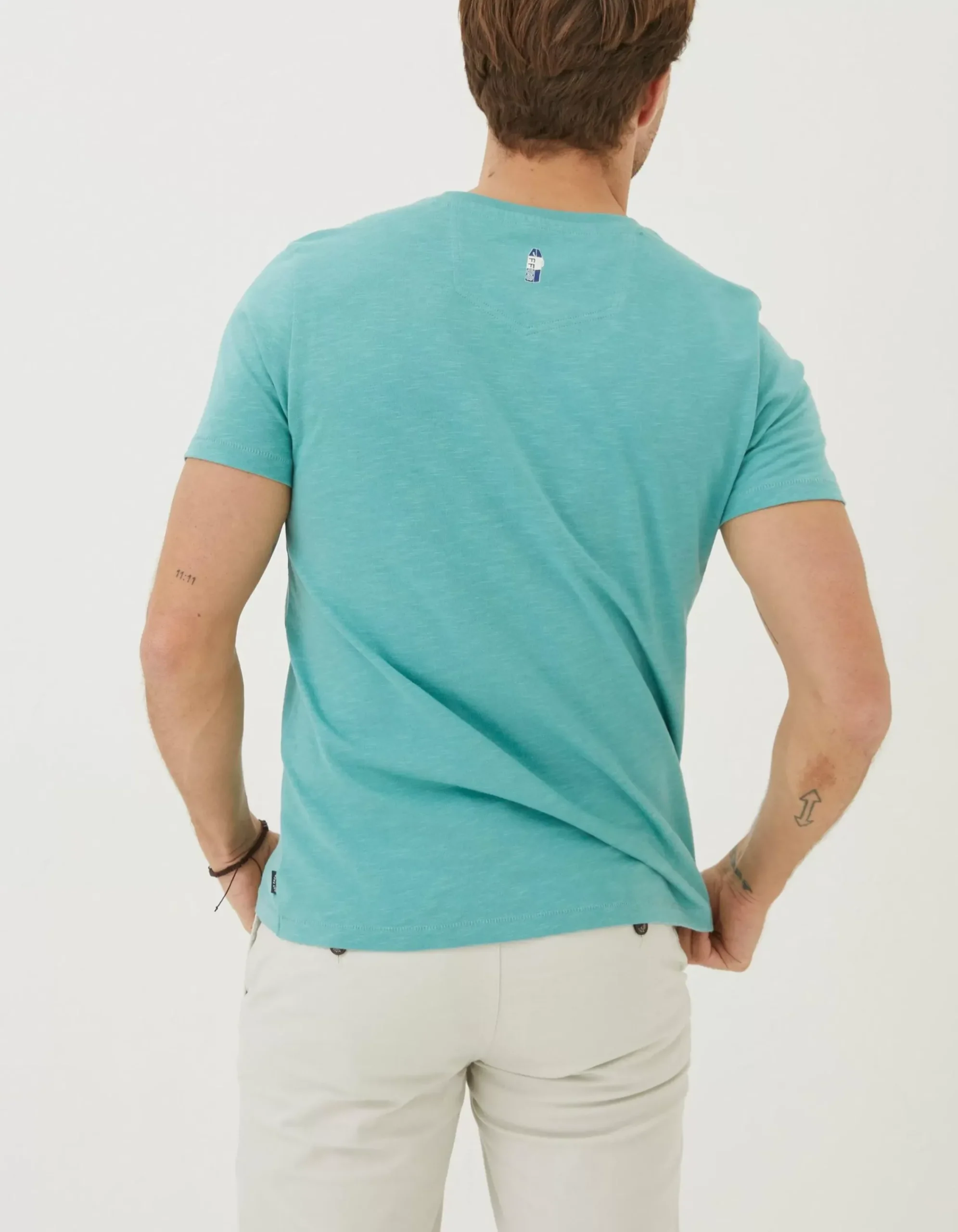 Men FatFace T-Shirts|Out With The Buoys T Shirt