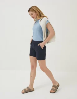 Women FatFace Shorts|Padstow Chino Shorts