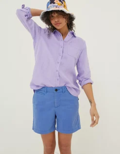 Women FatFace Shorts|Padstow Chino Shorts