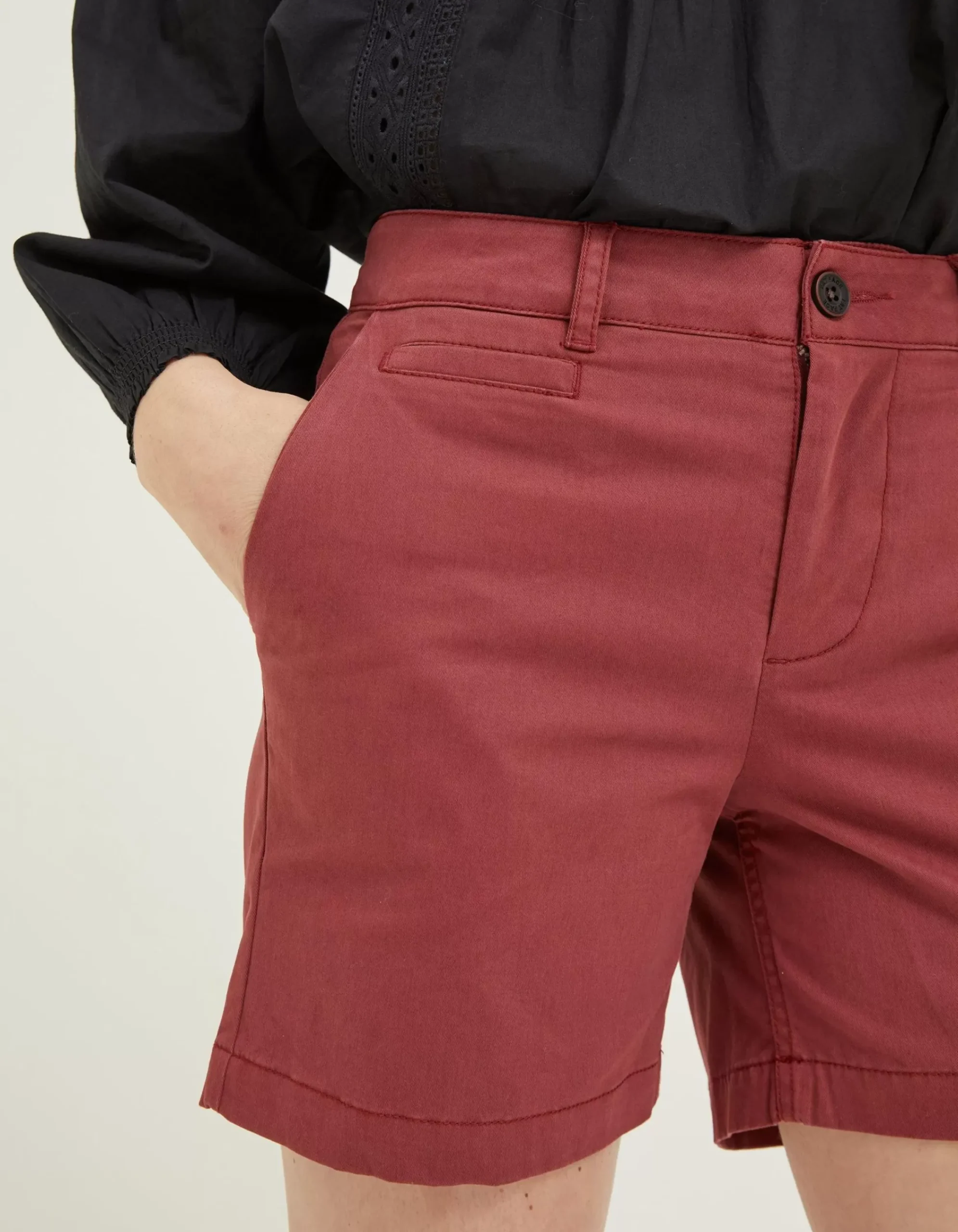 Women FatFace Shorts|Padstow Chino Shorts