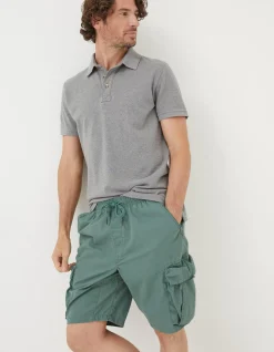 Men FatFace Shorts|Padstow Pull On Cargo Shorts
