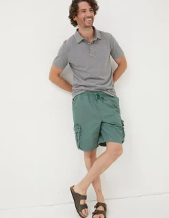 Men FatFace Shorts|Padstow Pull On Cargo Shorts