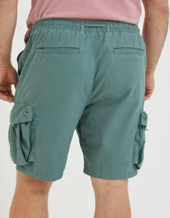Men FatFace Shorts|Padstow Pull On Cargo Shorts