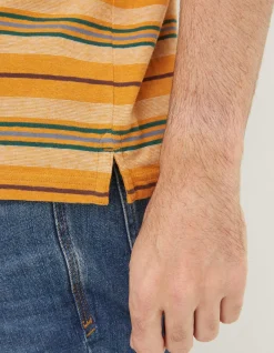 Men FatFace T-Shirts|Padstow Stripe T-Shirt