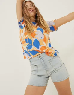 Women FatFace Shorts|Paige Denim Shorts