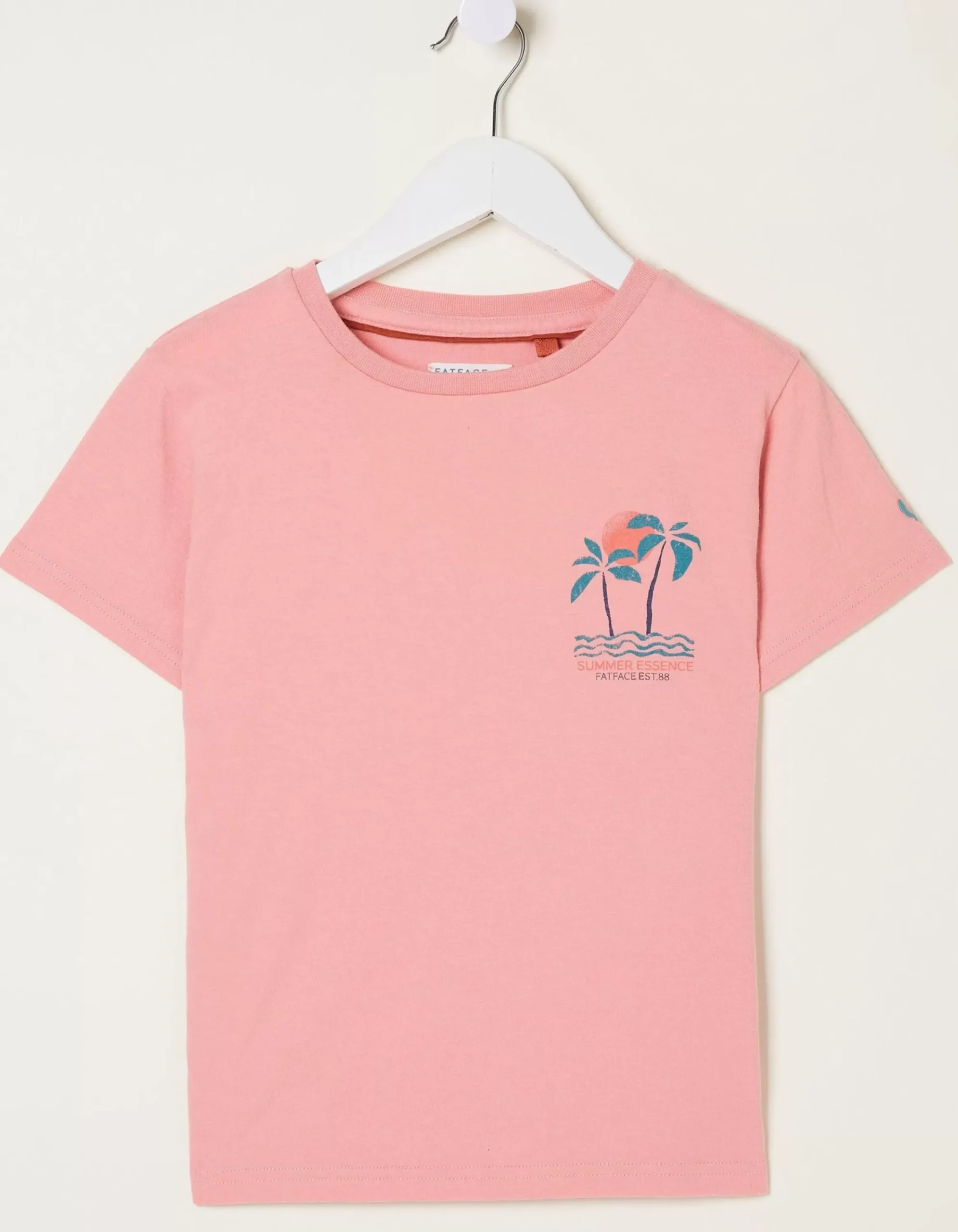Girls FatFace Tops & T-Shirts|Palm Tree Mini Me T-Shirt