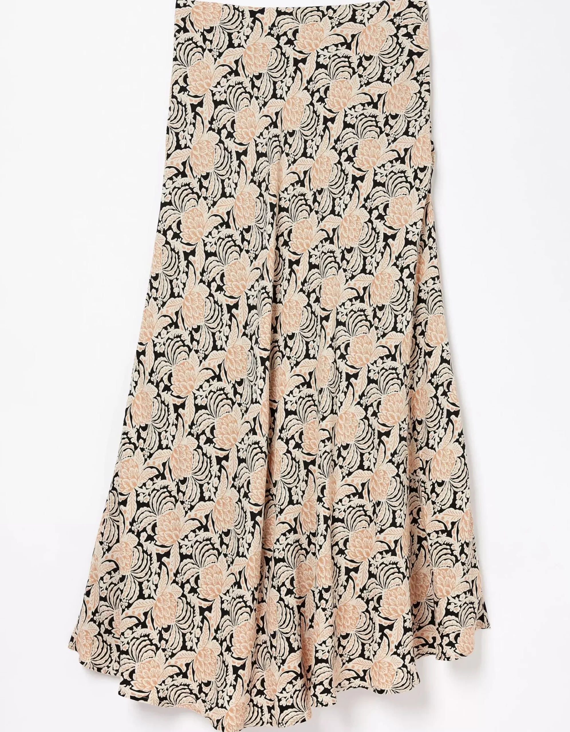 Women FatFace Skirts|Pat Damask Floral Midi Skirt