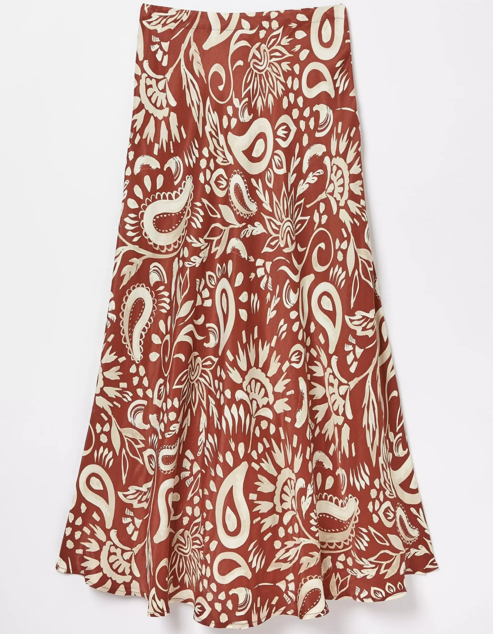 Women FatFace Skirts|Pat Watercolour Midi Skirt