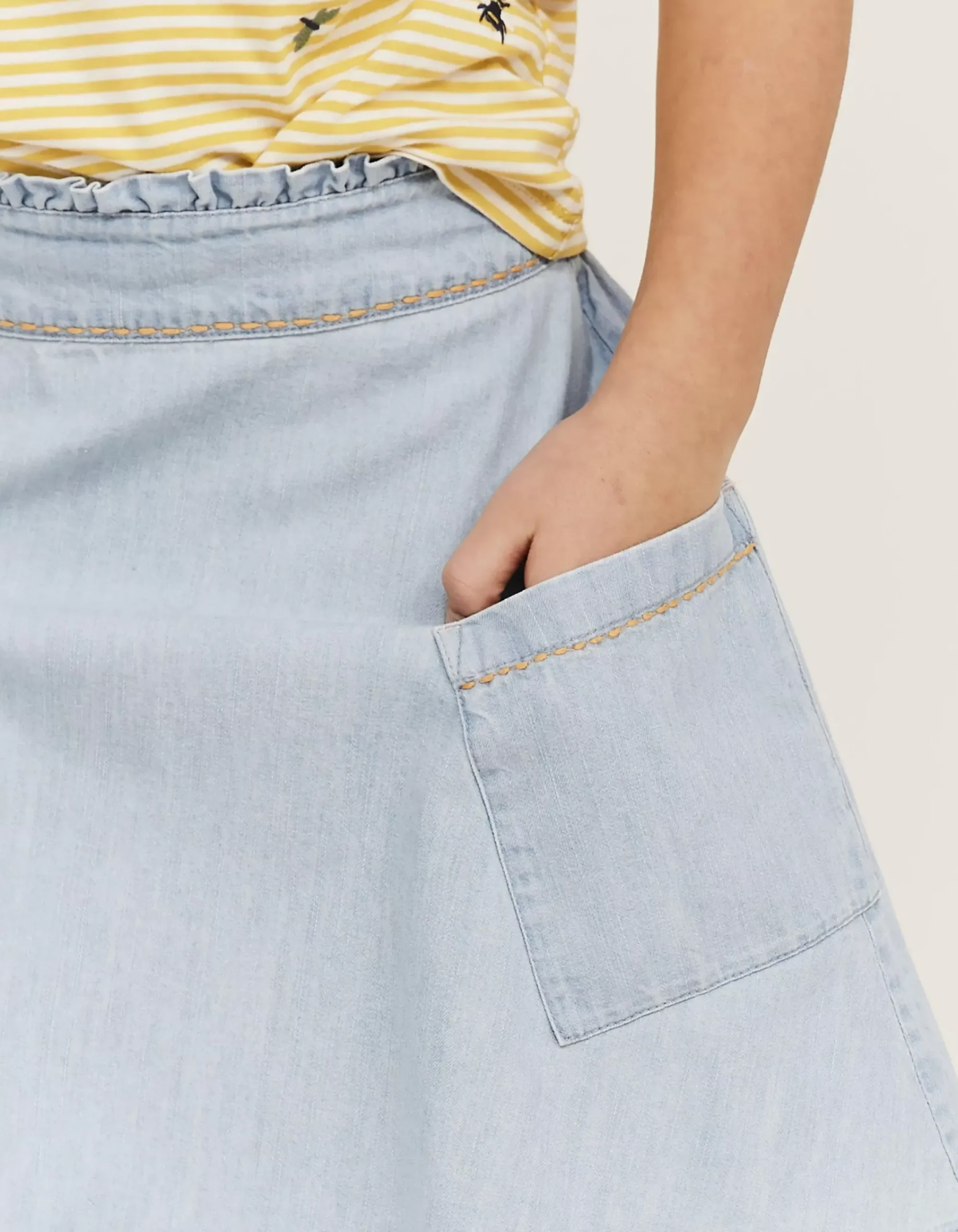 Girls FatFace View All|Patch Pocket Skirt