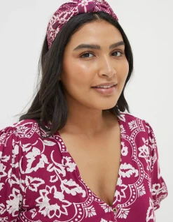 Women FatFace View All|Patchwork Geo Head Band