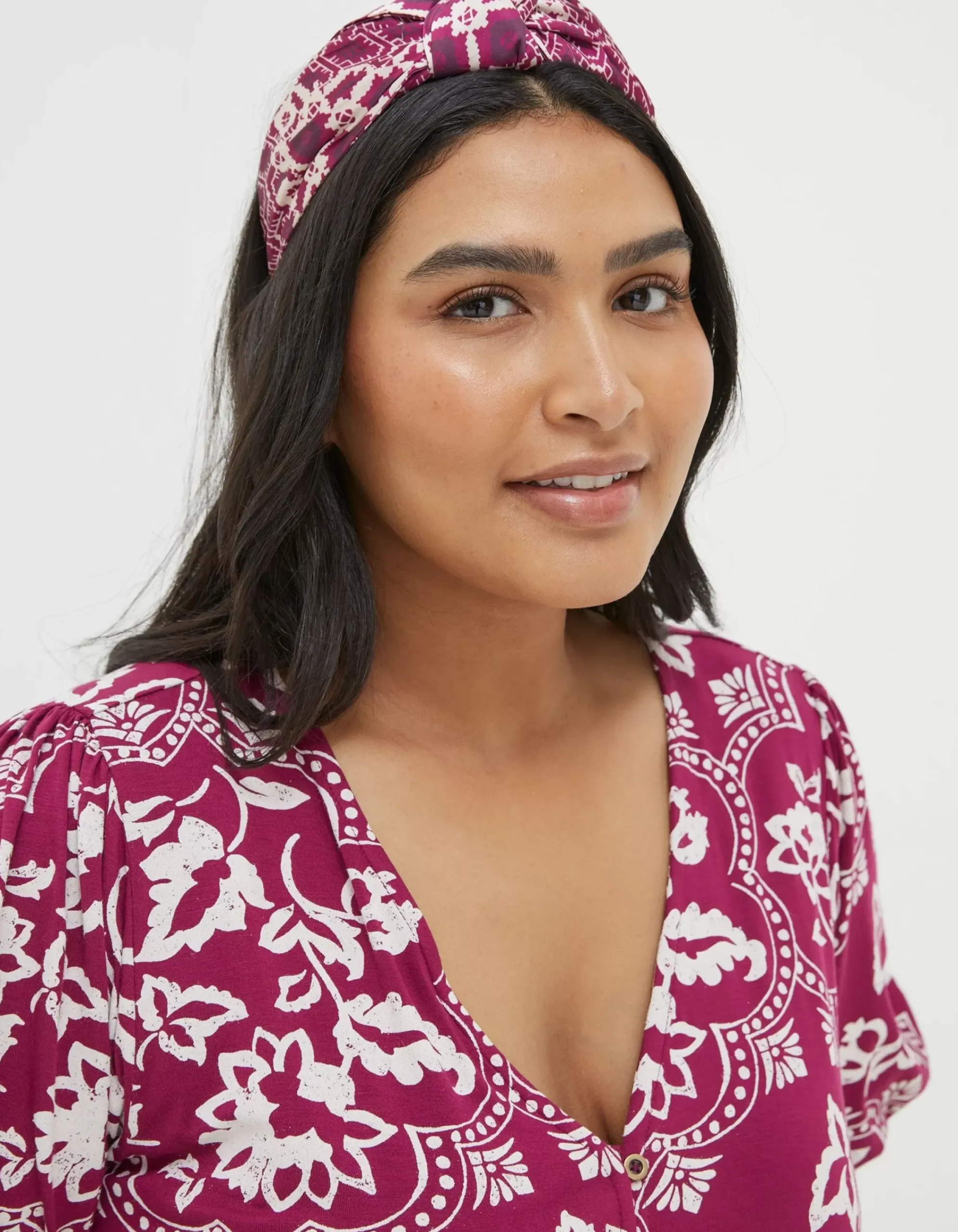 Women FatFace View All|Patchwork Geo Head Band