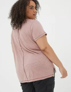 Women FatFace Tops & T-Shirts|Patchwork Paisley Graphic Tee