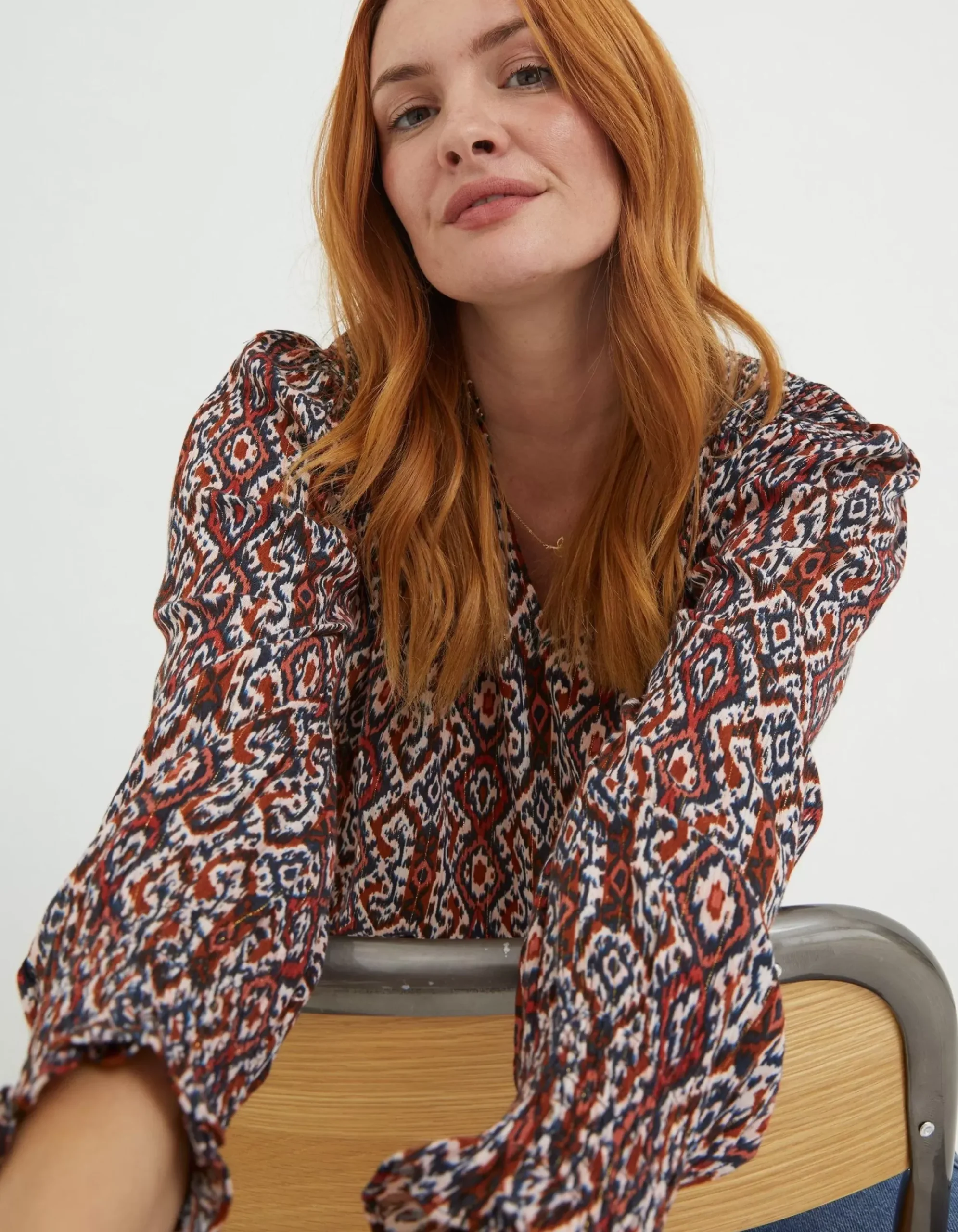 Women FatFace View All|Patsy Ikat Geo Tunic