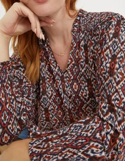 Women FatFace View All|Patsy Ikat Geo Tunic