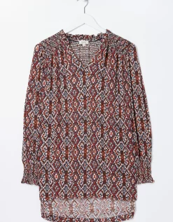 Women FatFace View All|Patsy Ikat Geo Tunic