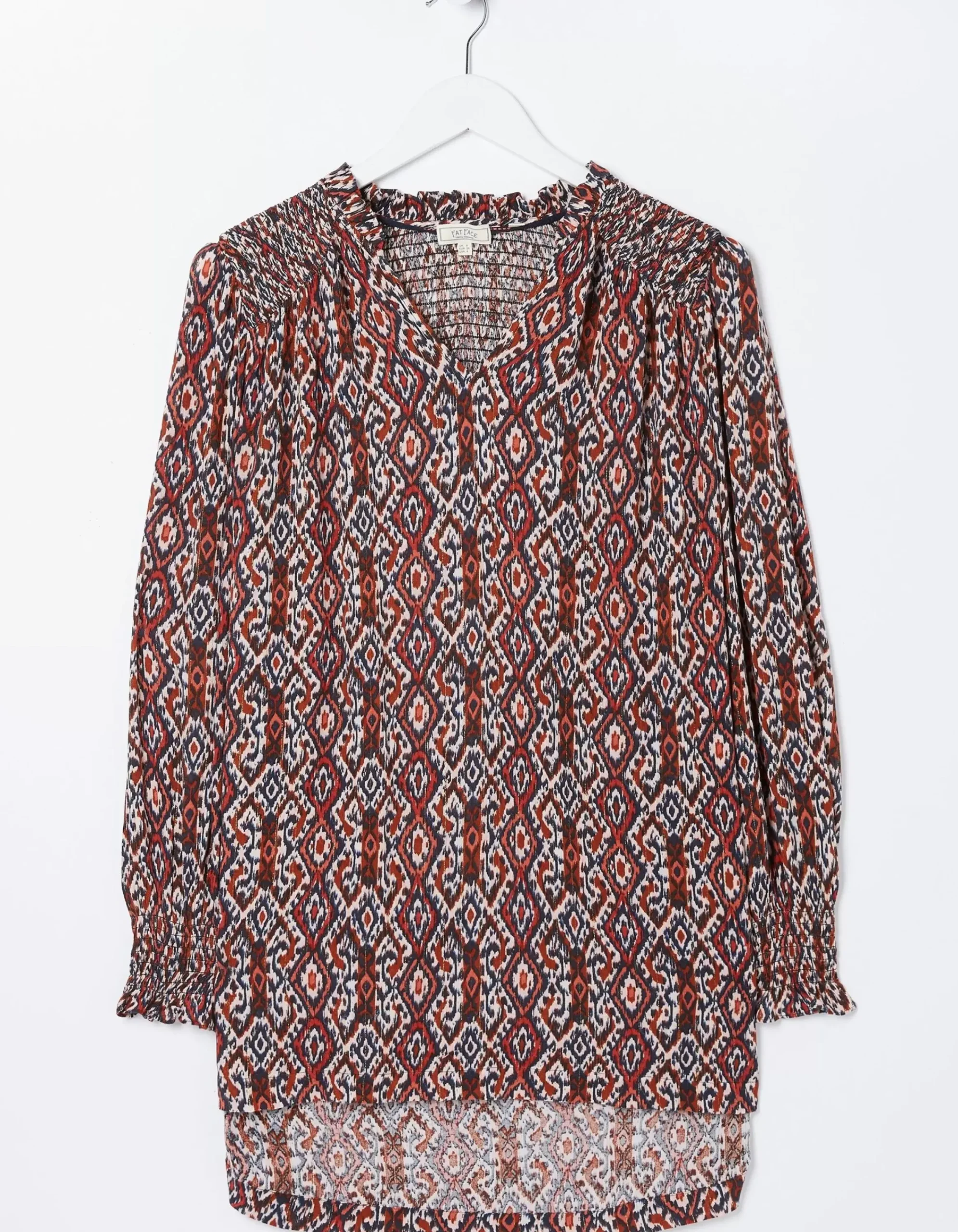 Women FatFace View All|Patsy Ikat Geo Tunic