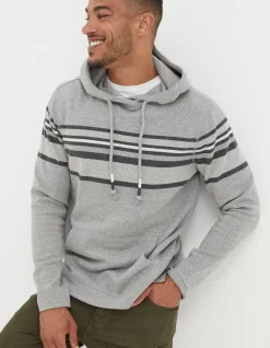 Men FatFace Sweatshirts & Hoodies|Pattern Hoodie