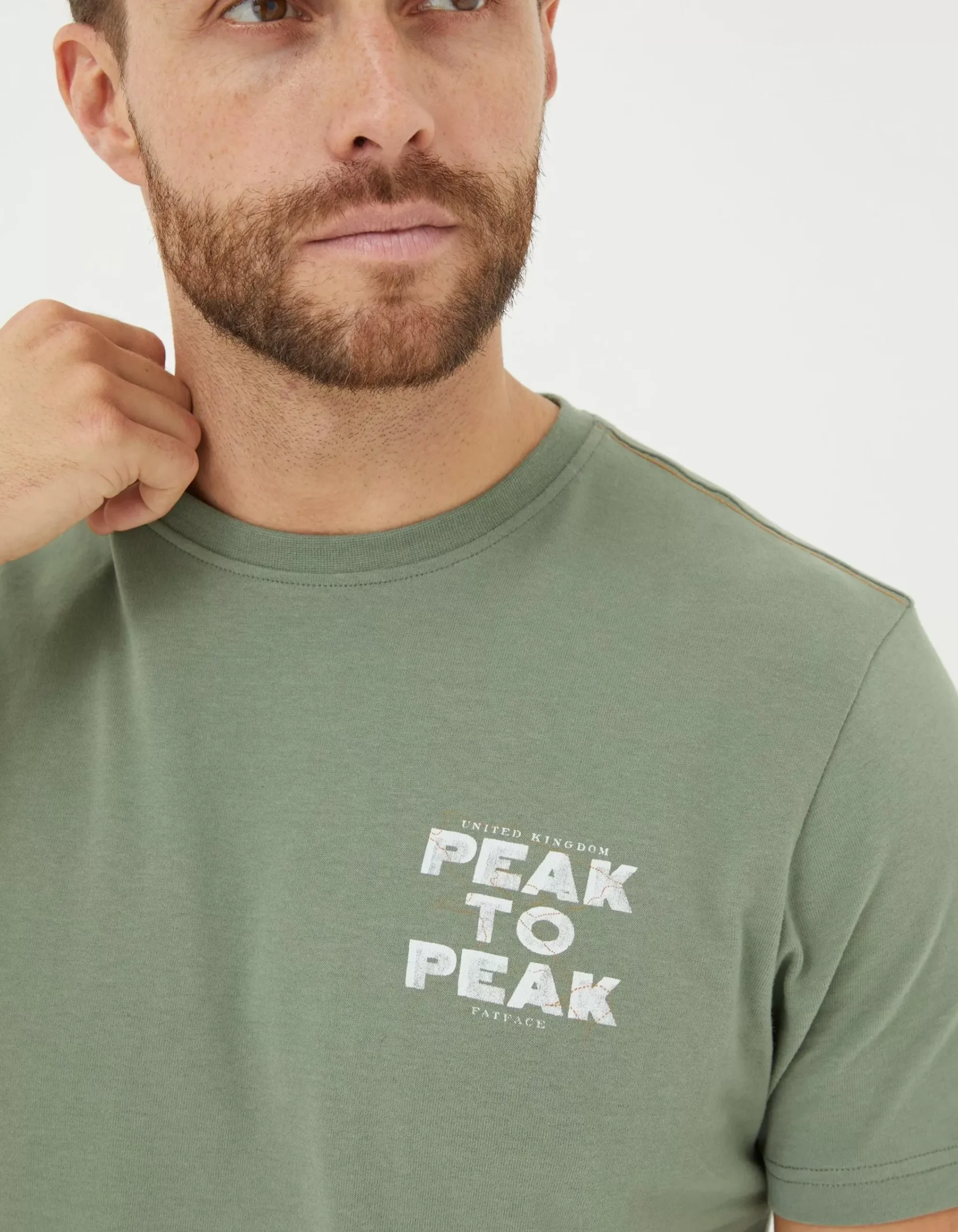 Men FatFace View All|Peak To Peak T-Shirt