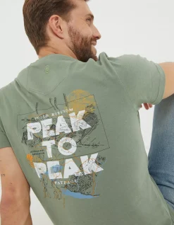 Men FatFace View All|Peak To Peak T-Shirt