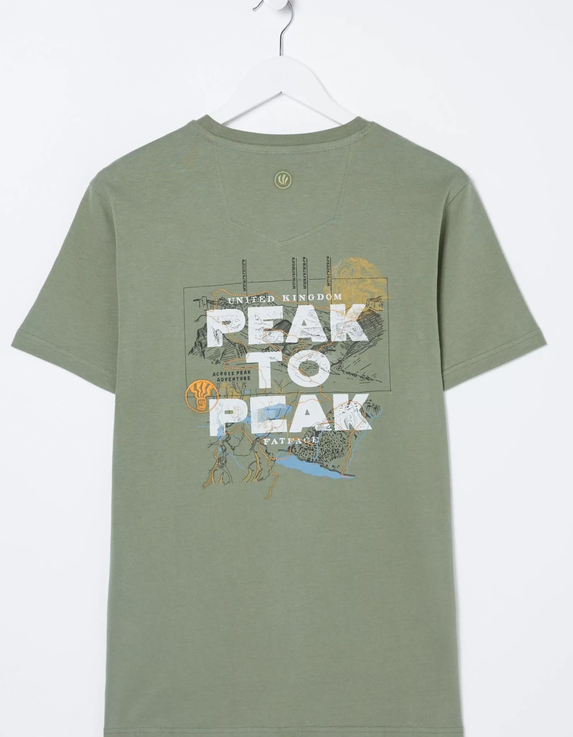 Men FatFace View All|Peak To Peak T-Shirt