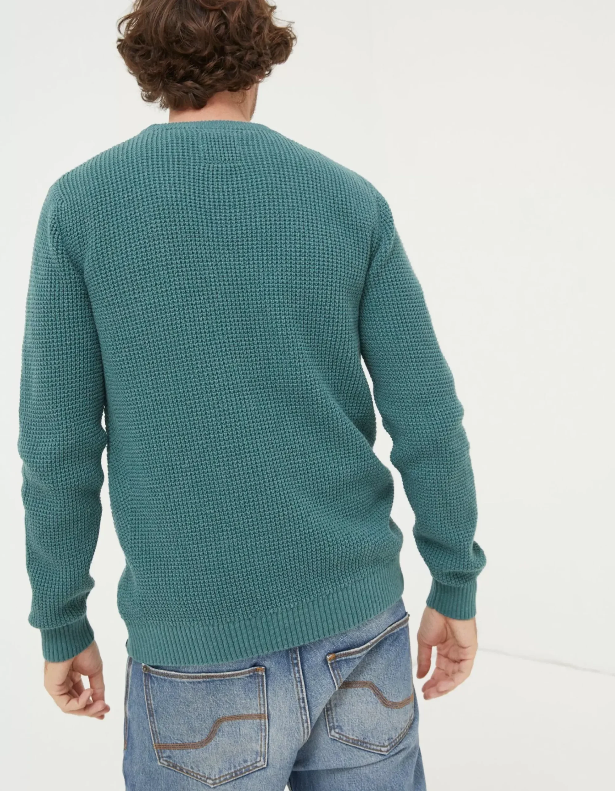 Men FatFace View All|Pembrey Cotton Crew Neck Jumper