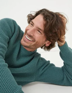 Men FatFace View All|Pembrey Cotton Crew Neck Jumper