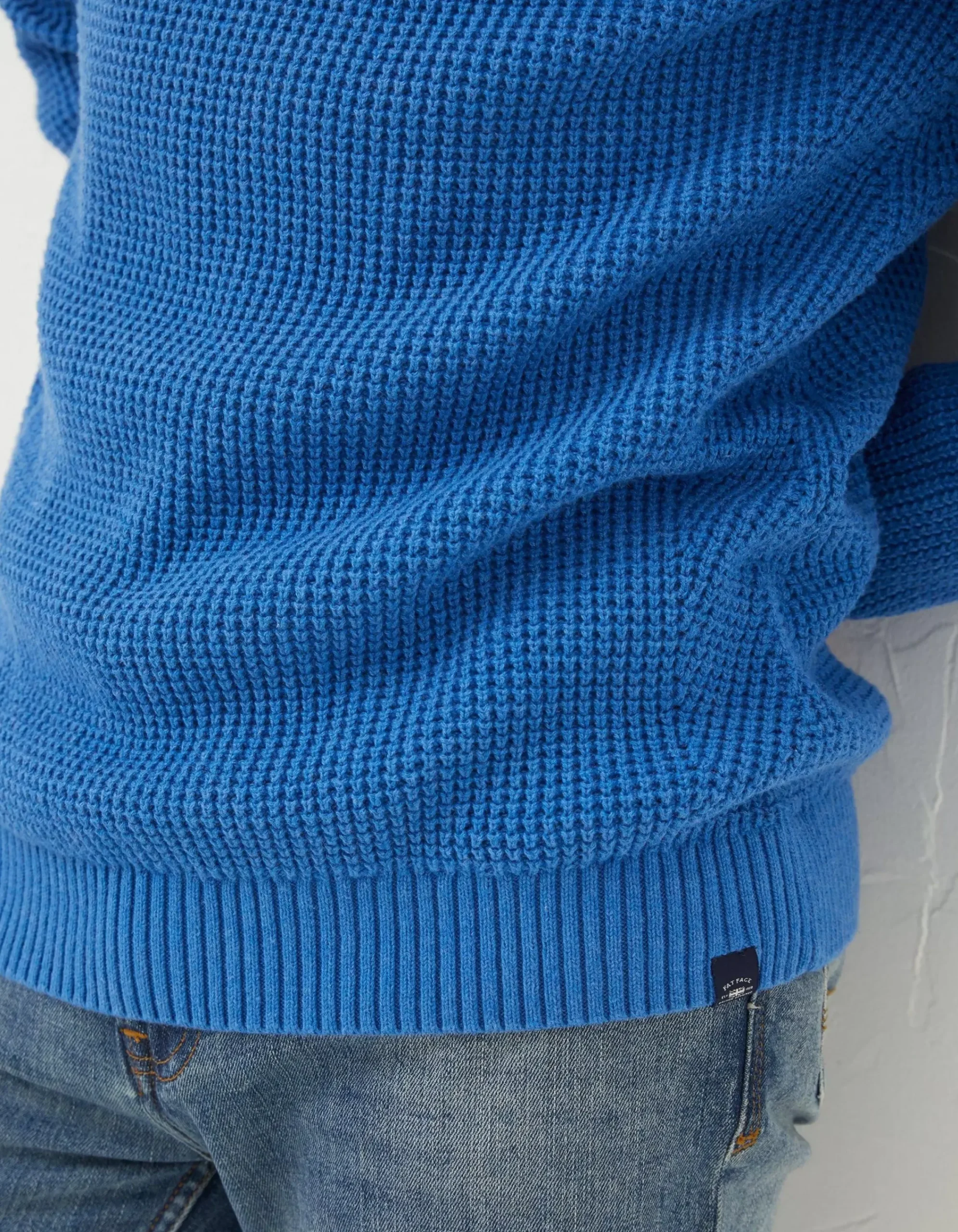 Men FatFace View All|Pembrey Cotton Crew Neck Jumper