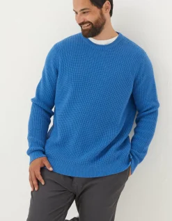 Men FatFace View All|Pembrey Cotton Crew Neck Jumper
