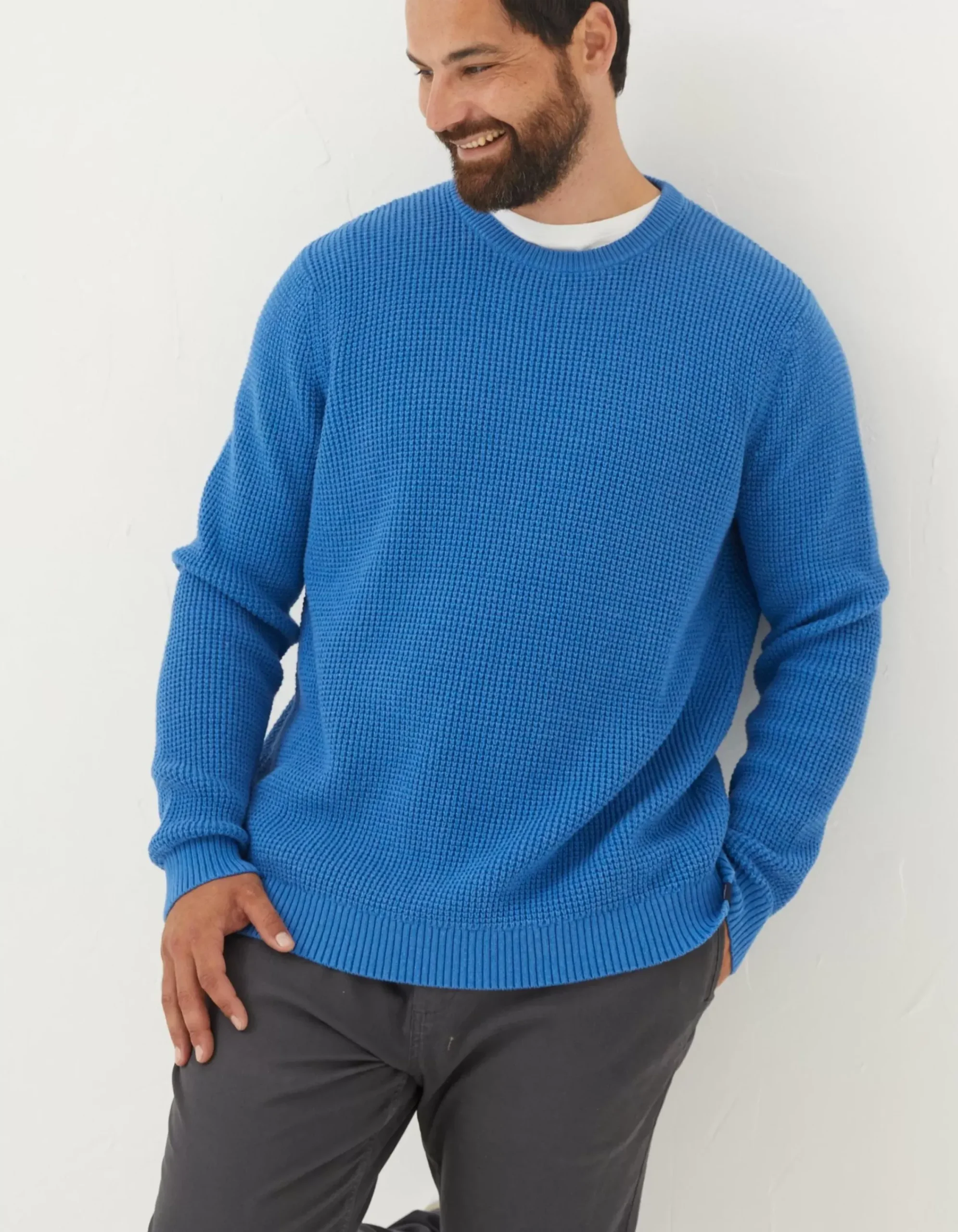 Men FatFace View All|Pembrey Cotton Crew Neck Jumper