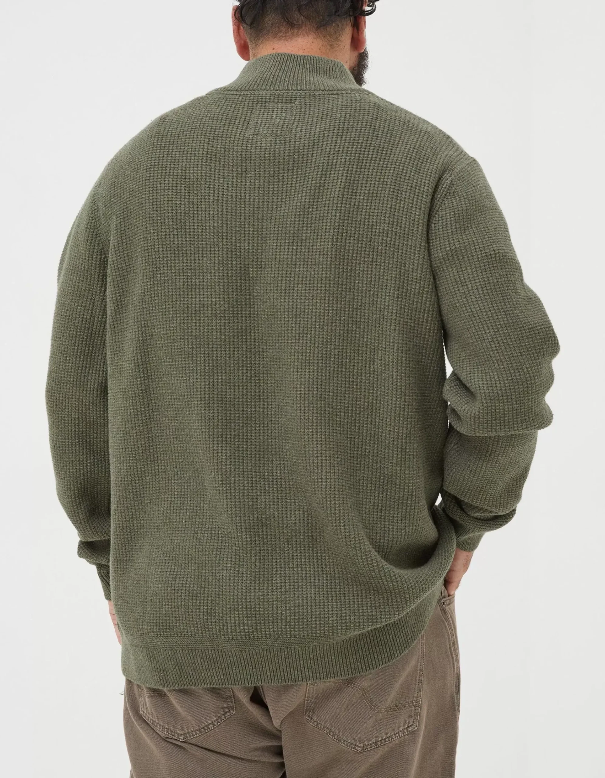 Men FatFace Knitwear|Pembrey Half Neck Jumper