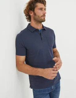 Men FatFace T-Shirts|Perranporth Polo