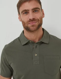 Men FatFace T-Shirts|Perranporth Polo