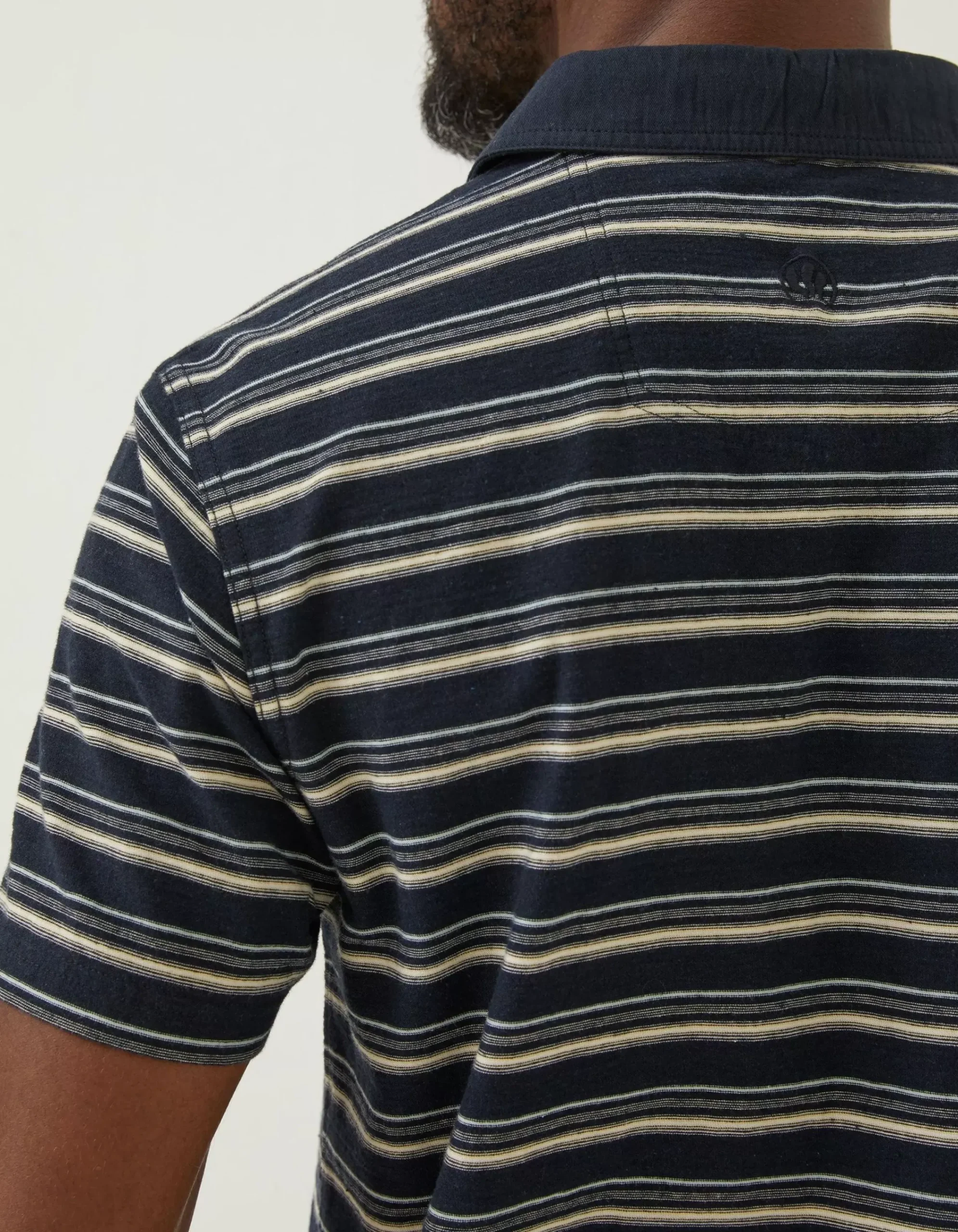 Men FatFace T-Shirts|Perranporth Stripe Polo T-Shirt