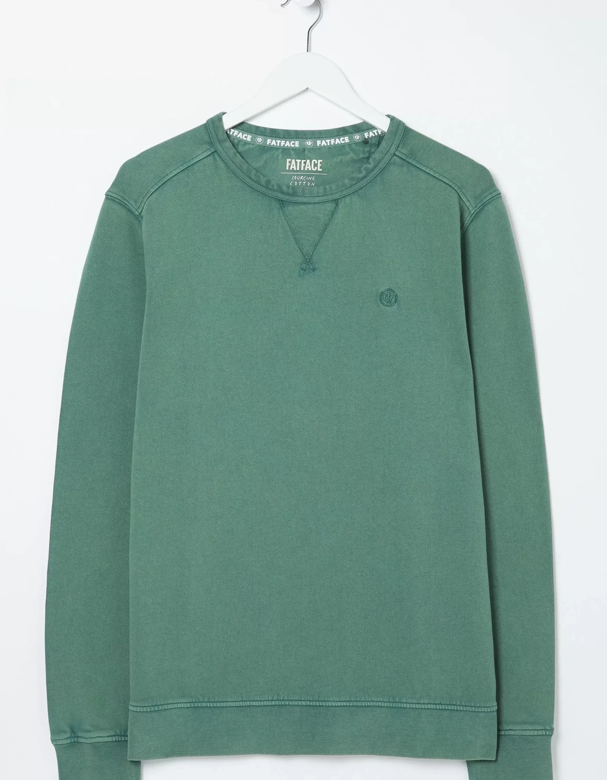 Men FatFace Sweatshirts & Hoodies|Petersfield Crew Neck Sweatshirt