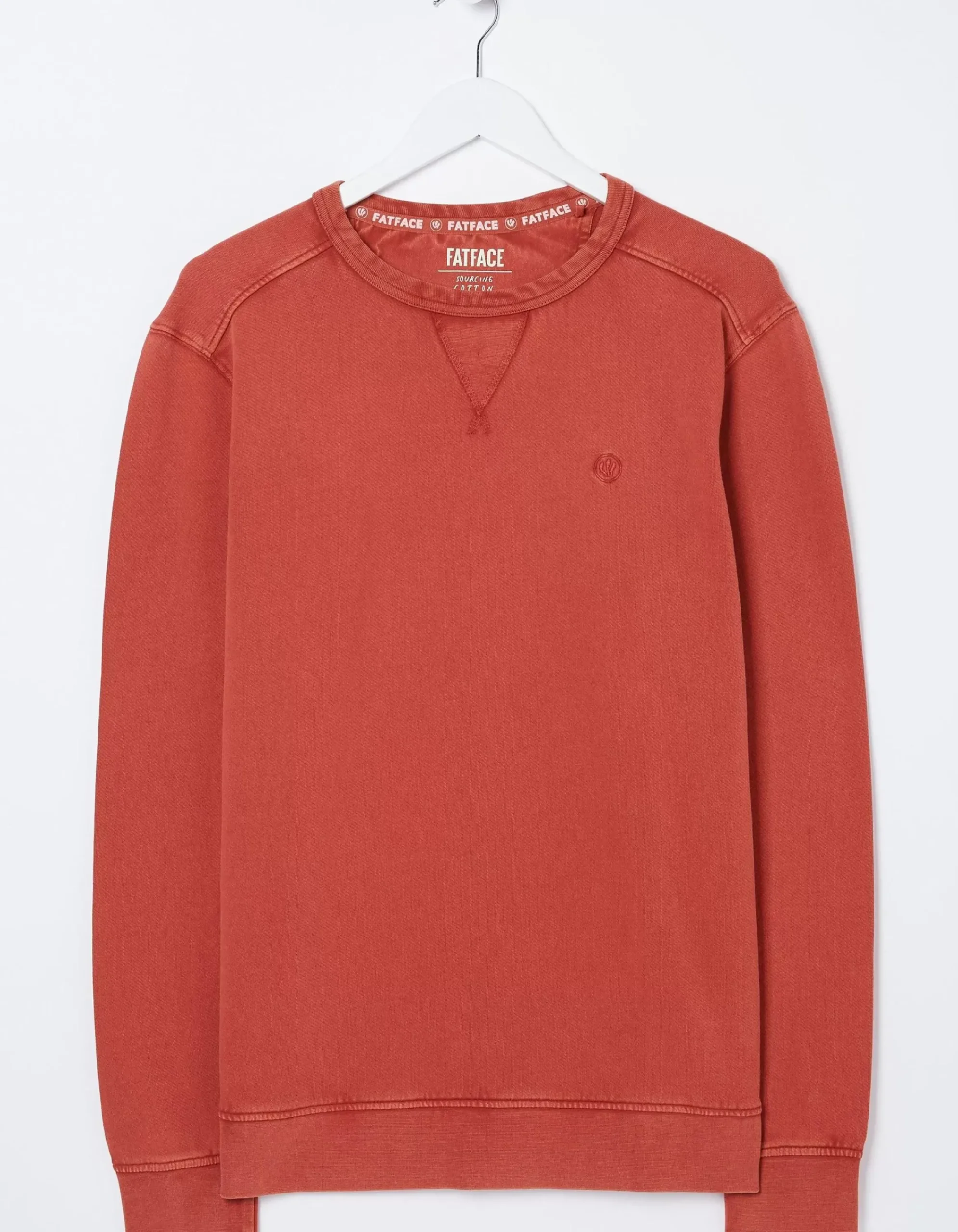 Men FatFace Sweatshirts & Hoodies|Petersfield Crew Neck Sweatshirt