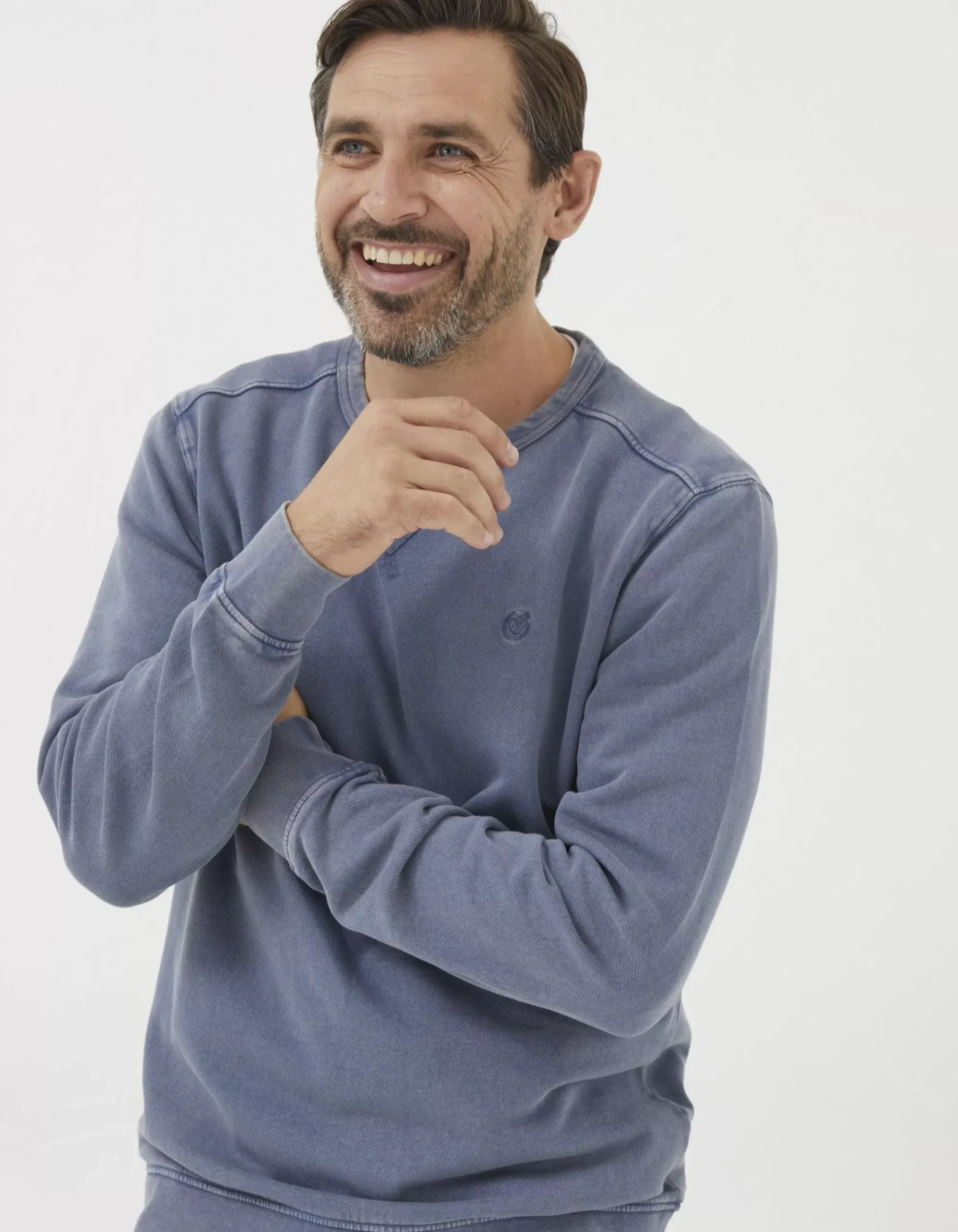 Men FatFace View All|Petersfield Crew Sweatshirt