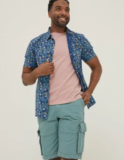 Men FatFace Shirts|Pineham Print Shirt
