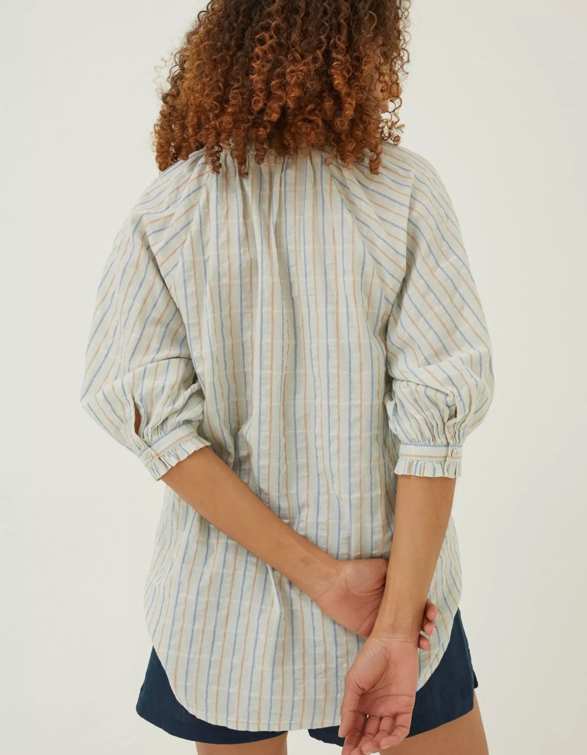 Women FatFace Shirts & Blouses|Pip Check Blouse