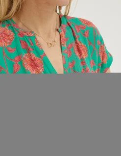 Women FatFace Shirts & Blouses|Piper Bali Blooms Tunic
