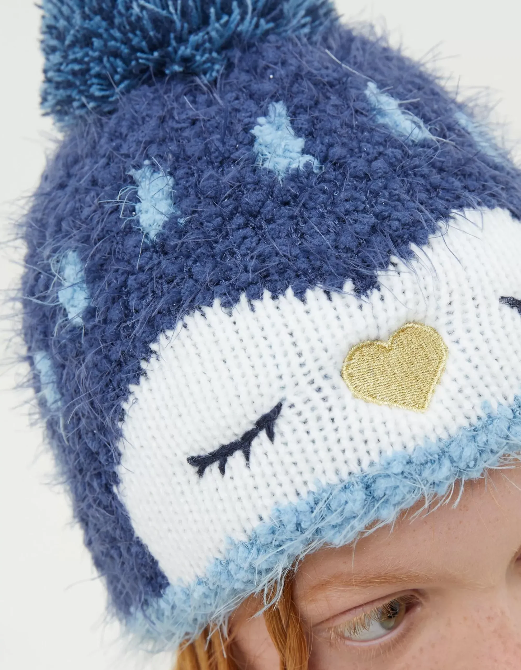 Kids FatFace View All|Pippa Penguin Beanie Hat