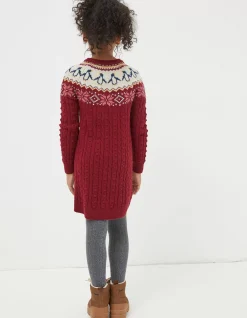 Girls FatFace View All|Pippa Penguin Knitted Jumper Dress