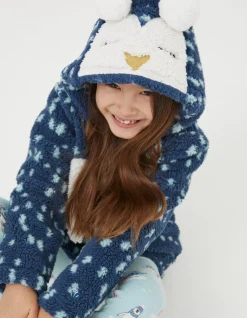 Girls FatFace View All|Pippa Penguin Zip-Up Sweatshirt