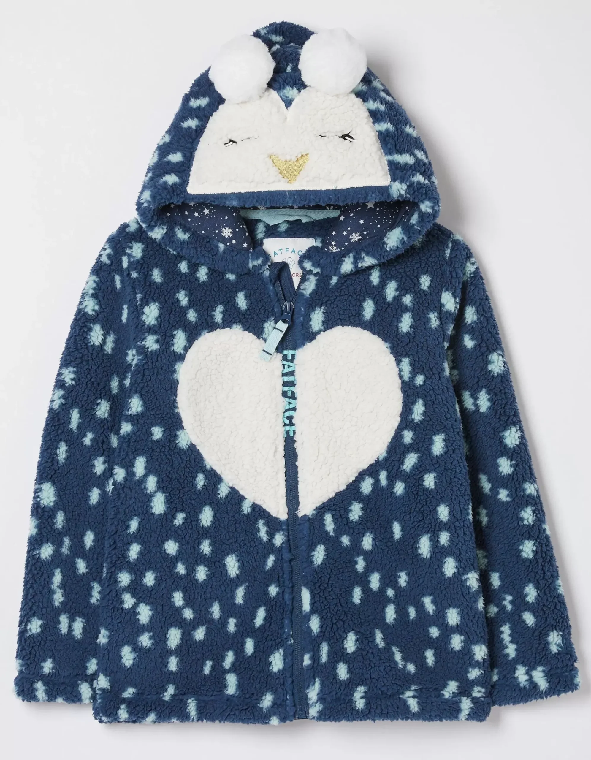 Girls FatFace View All|Pippa Penguin Zip-Up Sweatshirt