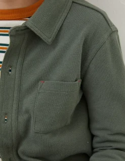 Boys FatFace View All|Pique Long Sleeve Shirt