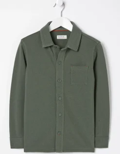 Boys FatFace View All|Pique Long Sleeve Shirt