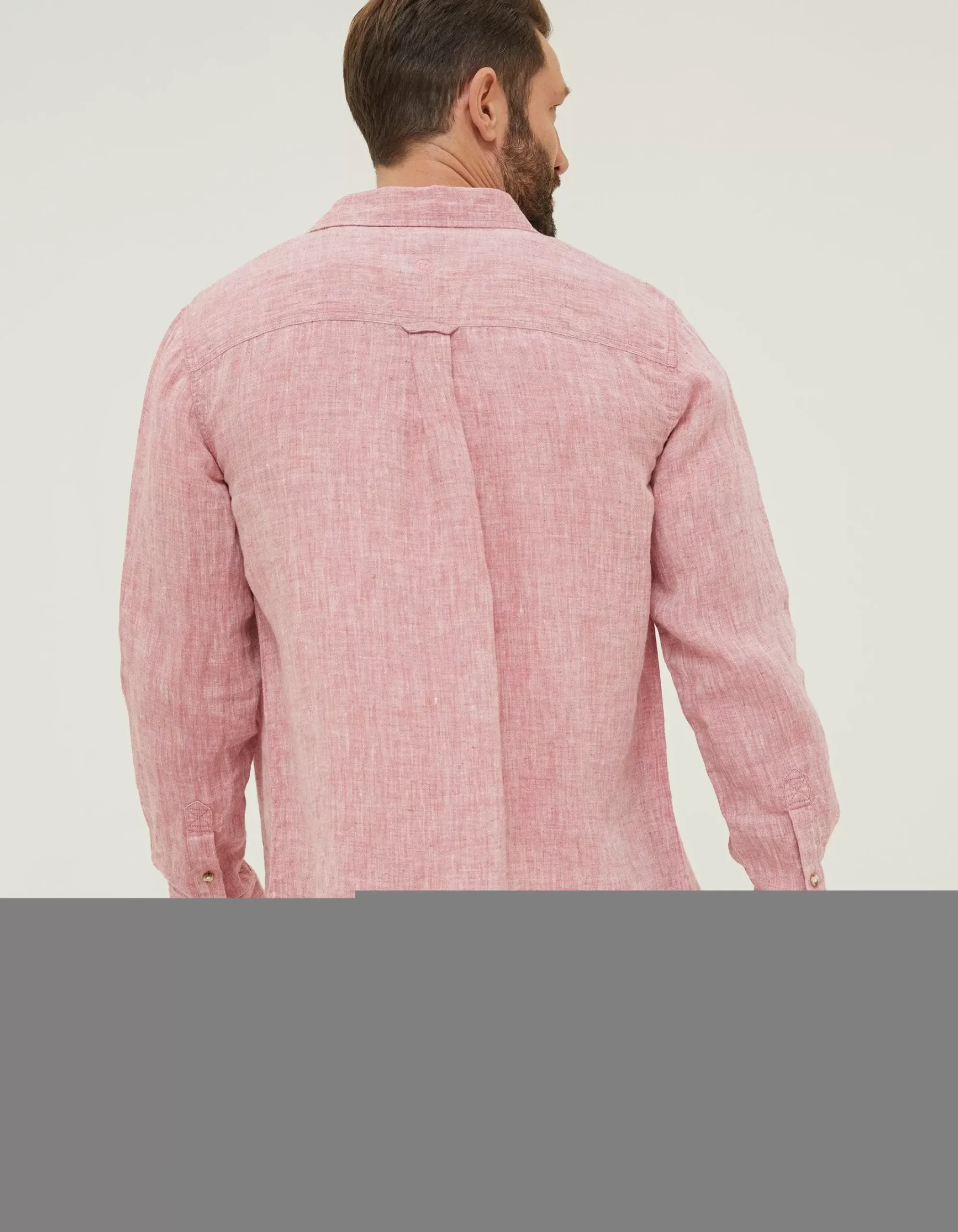 Men FatFace Shirts|Plain Linen Shirt