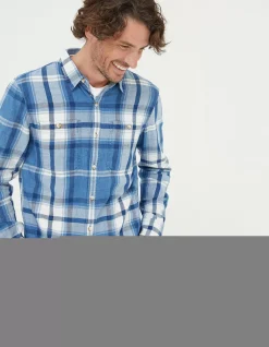 Men FatFace Shirts|Plastow Check Shirt