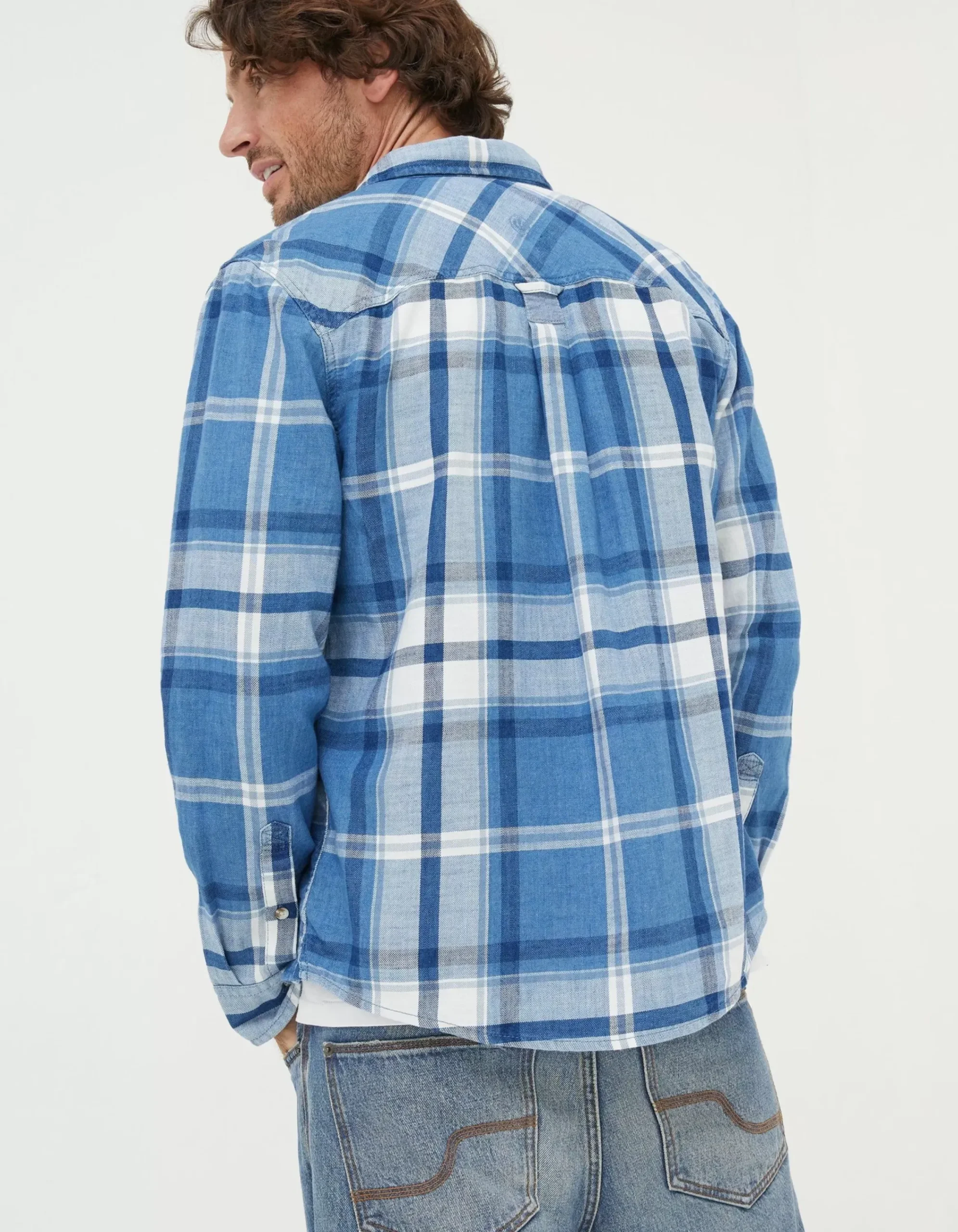 Men FatFace Shirts|Plastow Check Shirt