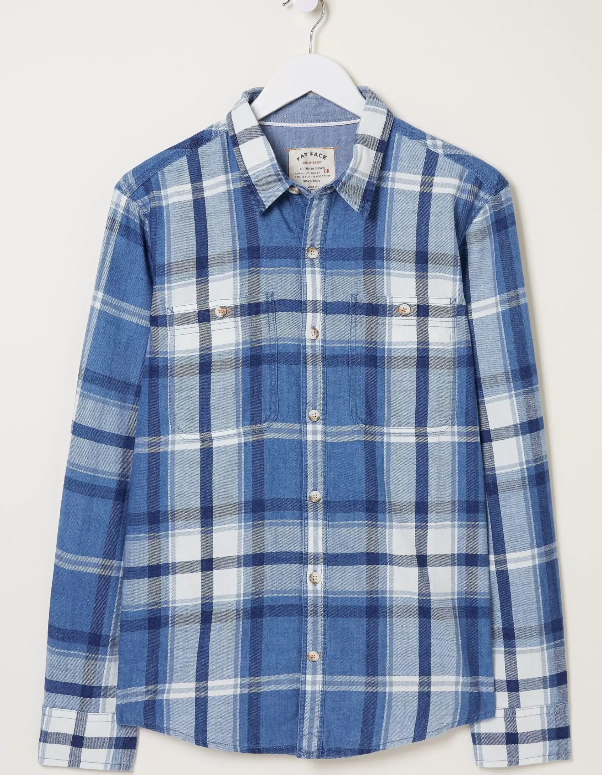 Men FatFace Shirts|Plastow Check Shirt